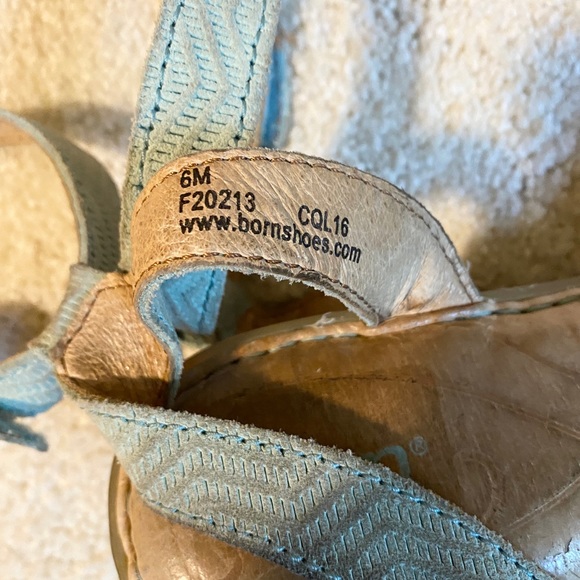 BORN sandals size 6M - Picture 5 of 7